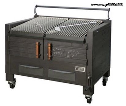 Ψησταριά Κάρβουνου PIRA BBQ M120  120x82x93 - Καινούργιο.