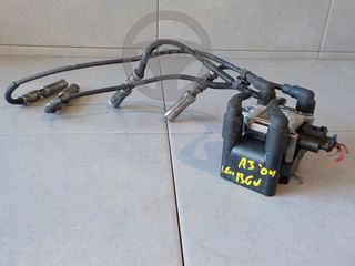 AUDI A3 '04 1.6 8V (3Θ) ΠΟΛΛΑΠΛΑΣΙΑΣΤΗΣ,ΚΟΜΠΛΕ ΜΕ ΜΠΟΥΖΟΚΑΛΩΔΙΑ (ΑΠΟ ΚΙΝΗΤΗΡΑ BGU)