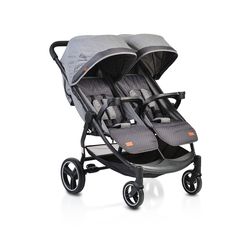 Cangaroo Καρότσι Διδύμων Rome Grey 3800146234898