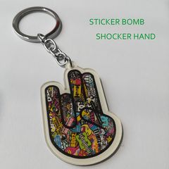 Shocker Hand Stickerbomb JDM Μπρελόκ