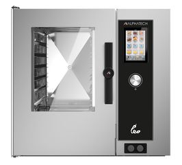 Φούρνος Αερίου 7 θέσεων 1/1GN με Boiler 87,5x82,5x82 ALPHATECH LEO - Καινούργιος.