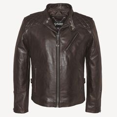 ΠΡΟΣΦΟΡΑ !! Schott Brown Cow Hide/ Vachette Leather Jacket - SIZE M, L, XXL- ΠΡΟΣΦΟΡΑ ΑΠΟ 590€