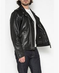 ΠΡΟΣΦΟΡΑ !! Schott Black CowHide/ Cuir de Vachette Leather Jacket -SIZE M, XL, XXL- ΠΡΟΣΦΟΡΑ ΑΠΟ 625€
