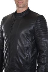 ΠΡΟΣΦΟΡΑ !! Schott Black Lambskin/ Cuir D' Agneau Leather Jacket - SIZE L- ΠΡΟΣΦΟΡΑ ΑΠΟ 590€