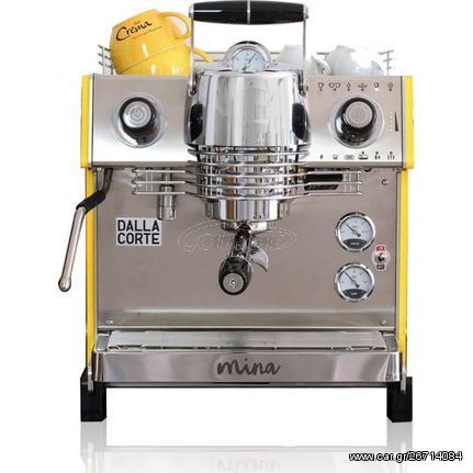 Dalla Corte Mina Επαγγελματική Μηχανή Espresso Με Multiboiler Κίτρινο