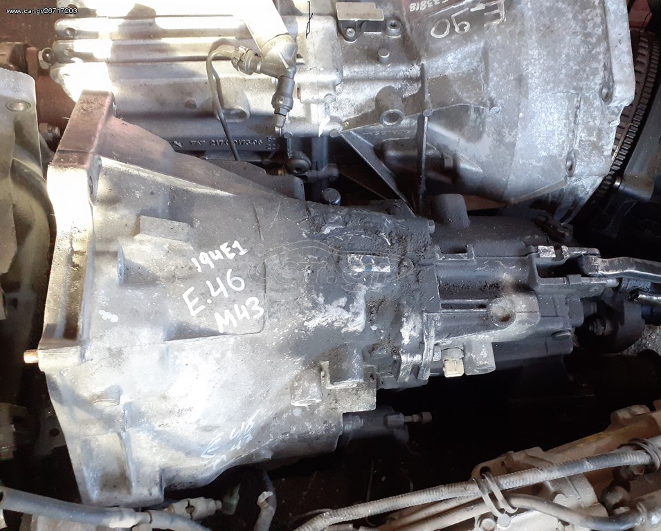 ΣΑΣΜΑΝ ( ΚΙΒΩΤΙΟ ΤΑΧΥΤΗΤΩΝ ) BMW E46 M43 194E1 ΒΕΝΖΙΝΗ 1998-2005