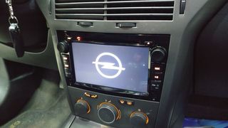 Opel Astra H οθονη Android 9 Target Acoustics με split screen και car settings .dousissound.