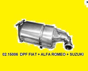 DPF ΦΙΛΤΡΟ ΜΙΚΡΟΣΩΜΑΤΙΔΙΩΝ ALFA ROMEO GIULIETTA 2.0 / 159 2.0 