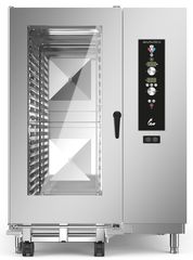 Φούρνος Αερίου ALPHATECH LEO 20 θέσεων 2/1GN με Boiler – 129x89,5x181 - Καινούργιος.