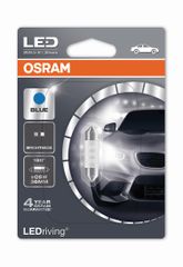 OSRAM C5W 12V 0,5W SV8,5-8 36-38mm 180° LEDriving Cool White 6800K (6436BL-01B) 1τμχ