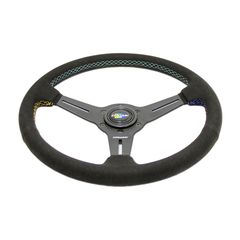 GReddy Black Suede Steering Wheel