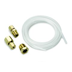 Autometer Tubing, Nylon, 1/8", 10Ft. Length, Incl. 1/8" Nptf Brass Compression Fittings