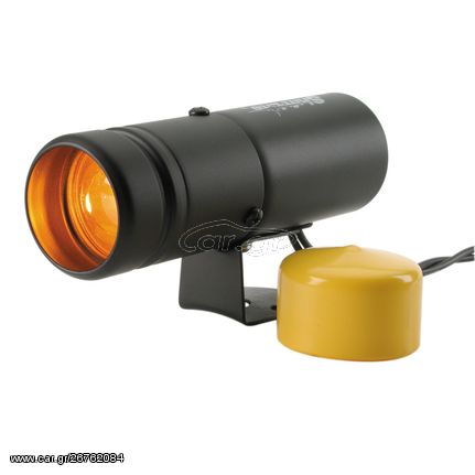 Autometer Shift Light, Amber, Pedestal, Black, Shift-Lite