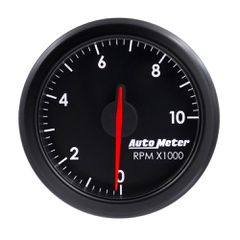Autometer 2-1/16" Tach, 0-10,000 Rpm, Airdrive, Black