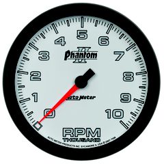 Autometer Gauge, Tachometer, 5", 10K Rpm, In-Dash, Phantom Ii