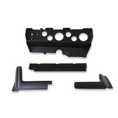 Autometer Gauge Mount, Direct Fit, (3 3/8" X2, 2" X4), E Body/Barracuda/Challenger 70-74