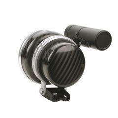 Autometer Gauge Cover, For 5" Pedestal Tachometer, Carbon Fiber Cup