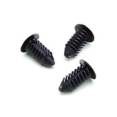 Autometer Ratchet Fasteners, 10 Pcs., Black, For Gauge Pod / Pillar Installation