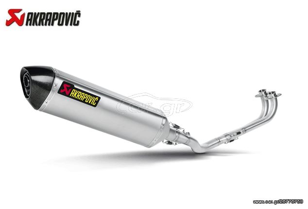 ΟΛΟΣΩΜΗ ΕΞΑΤΜΙΣΗ AKRAPOVIC ΤΙΤΑΝΙΟΥ YAMAHA T-MAX 500 2008-2011