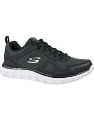 Skechers Track 52630-BKW Ανδρικά Αθλητικά Παπούτσια Running Μαύρα