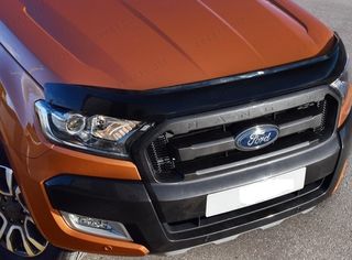 Ανεμοθραύστης καπό φιμέ Ford Ranger T7 2017+