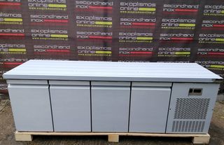 Ψυγείο Πάγκος Συντήρηση Με 4 Πόρτες 239x70x85Cm BAMBAS - Καινούργιο.