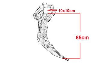 ΣΤΑΒΑΡΙ ΡΙΠΕΡ ΚΟΜΠΛΕ 65cm MAHER M5-thumb-2