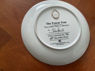 2 Συλλεκτικά πιατα forest year-thumb-6