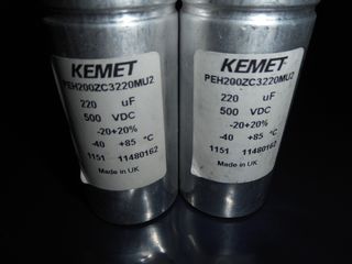 Πυκνωτες RIFA  - KEMET - ELCO - MUNDORF