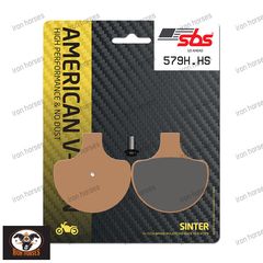 ΤΑΚΑΚΙΑ SBS BRAKE PADS FRONT ΓΙΑ : 84-99 B.T., TC, XL; 88-11 SPRINGERS