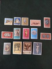 Cyprus stamps 1966 Definitive complete set, Mint Hinged, VF