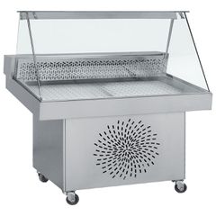 Βιτρίνα Ψαριών Προβολής 150x85x125Cm BAMBAS - Καινούργια.