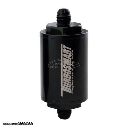 Turbosmart FPR Billet Fuel Filter 10um AN-6 - Black