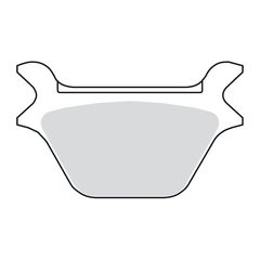 ΤΑΚΑΚΙΑ EBC V-PAD SET REAR ΓΙΑ : 87-99 B.T., TC, XL
