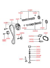 ΚΑΔΕΝΑ ΧΡΟΝΙΣΜΟΥ lantra j2/coupe fx 2432123001 2432123011