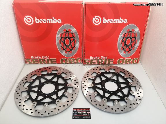 ΔΙΣΚΟΠΛΑΚΕΣ ΕΜΠΡΟΣ BREMBO DUCATI 1098/1198, PANIGALE 1199/1299/V4, STREETFIGHTER 1098 