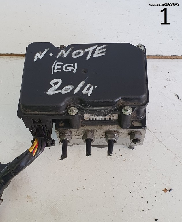 ΜΟΝΑΔΑ ABS NISSAN NOTE 2006-2013 (EG)   