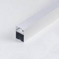 Φωτιστικό εξωτερικά γραμμικό 40w 1m με θερμό φως 3000k 24v 80χ70 λευκό