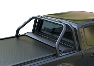 Μαύρο ματ ανοξείδωτο Roll bar δύο σκελών Mitsubishi L200 Triton 2015->2019 & 2020+