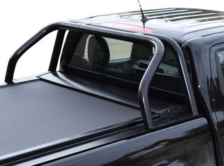 Μαύρο ματ ανοξείδωτο Roll bar δύο σκελών Mercedes X-Class-thumb-1