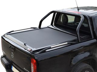 Μαύρο ματ ανοξείδωτο Roll bar δύο σκελών Mercedes X-Class-thumb-2