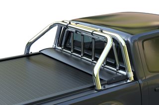 Roll bar δύο σκελών με προστατευτική αψίδα Fiat Fullback