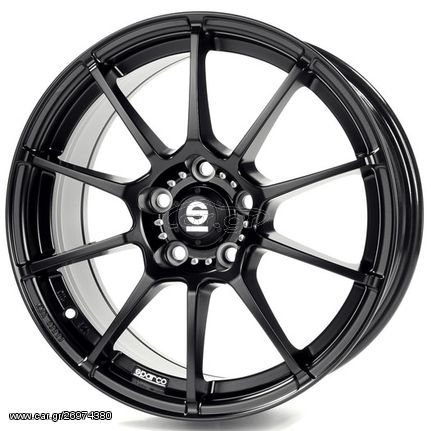 Sparco Assetto Gara 7.5x17" (Suzuki Swift Sport) Black Matt