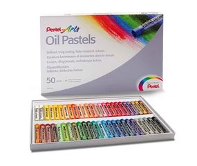 ΛΑΔΟΠΑΣΤΕΛ PENTEL SET 50 ΧΡΩΜΑΤΩΝ 6 ΤΜ