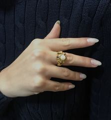 Δαχτυλιδι 18k με Μαργαριτάρι-thumb-3