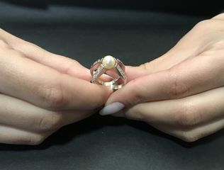 Δαχτυλιδι 18k με Μαργαριταρι-thumb-15