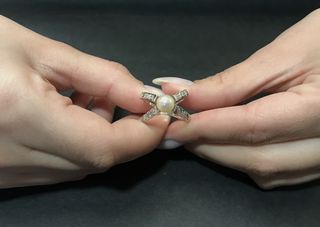 Δαχτυλιδι 18k με Μαργαριταρι-thumb-16