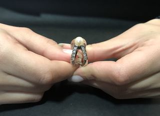 Δαχτυλιδι 18k με Μαργαριταρι-thumb-17