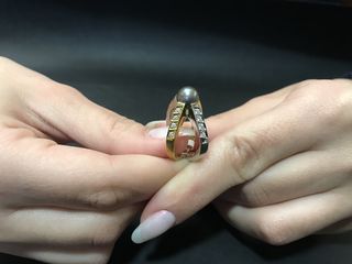 Δαχτυλιδι 18k με Μαργαριταρι-thumb-18