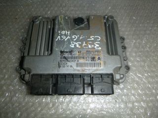 CITROEN C5, BOSCH 0 281 011 561, 0281011561,9656974780, 9653958980, 1039S09391, EDC16C34, 1.6 HDI 9HZ ΕΓΚΕΦΑΛΟΣ ΜΗΧΑΝΗΣ 